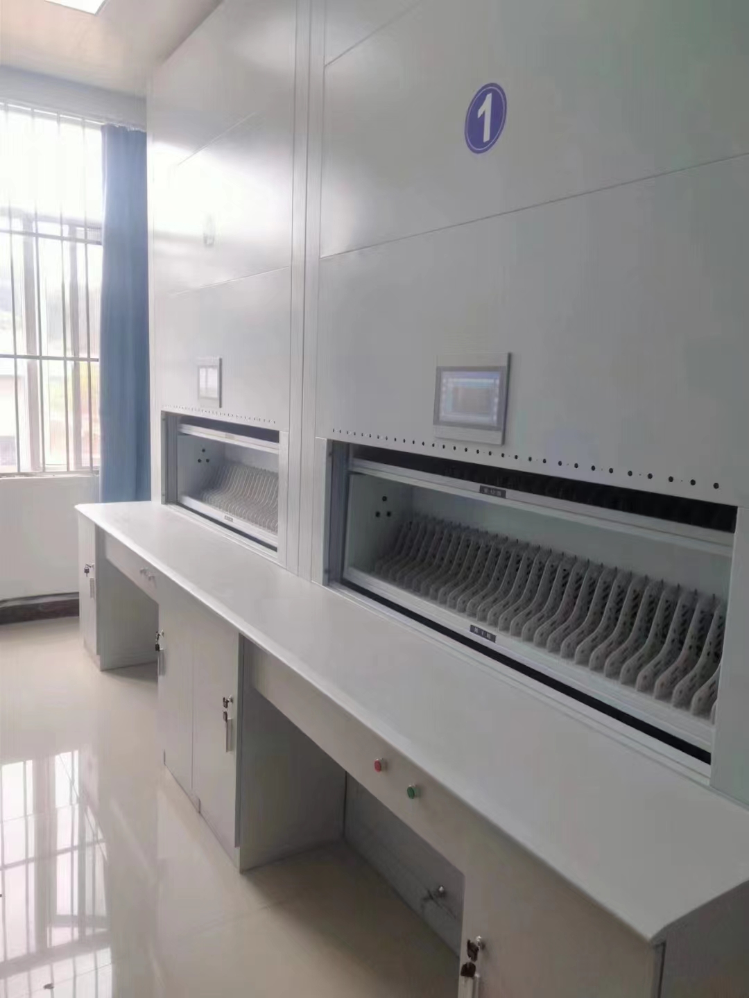 云南某部5台RFID智能回转柜实施落地完成 云南某部5台RFID智能回转柜实施落地完成