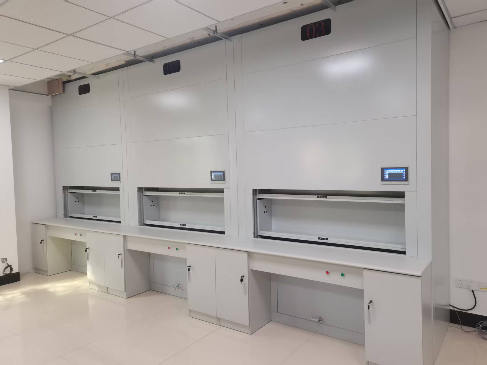 福州市鼓楼区某单位采购3组智能回转柜「虎恒智能」