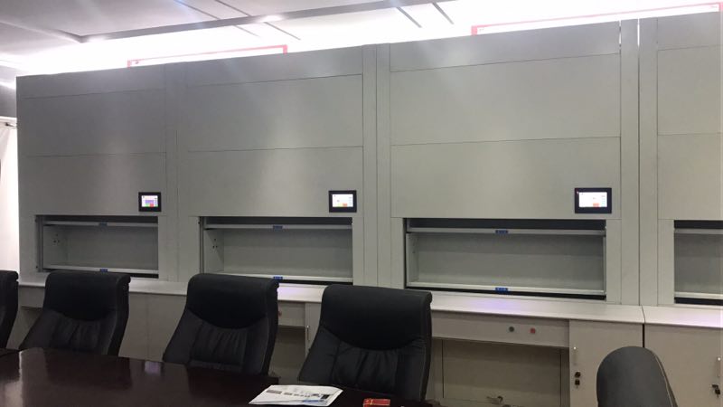 智能档案柜安装现场