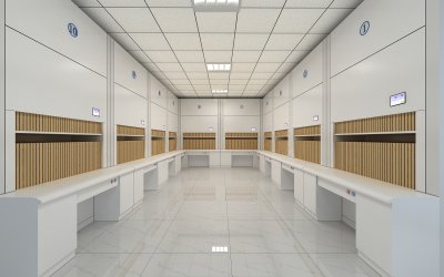 某边防检查站干部档案室使用智能档案柜。「虎恒智能」