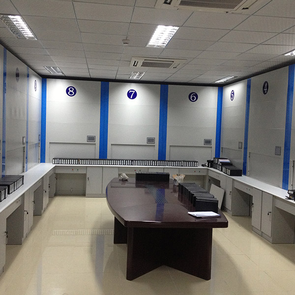 rfid射频盘库智能档案柜「虎恒智能」